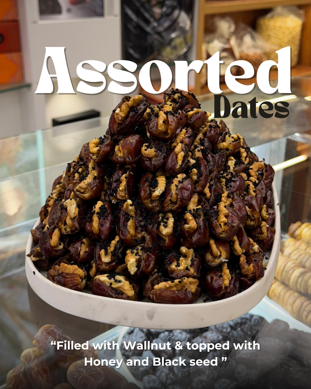 Brown Assorted Dates (Wallnut)