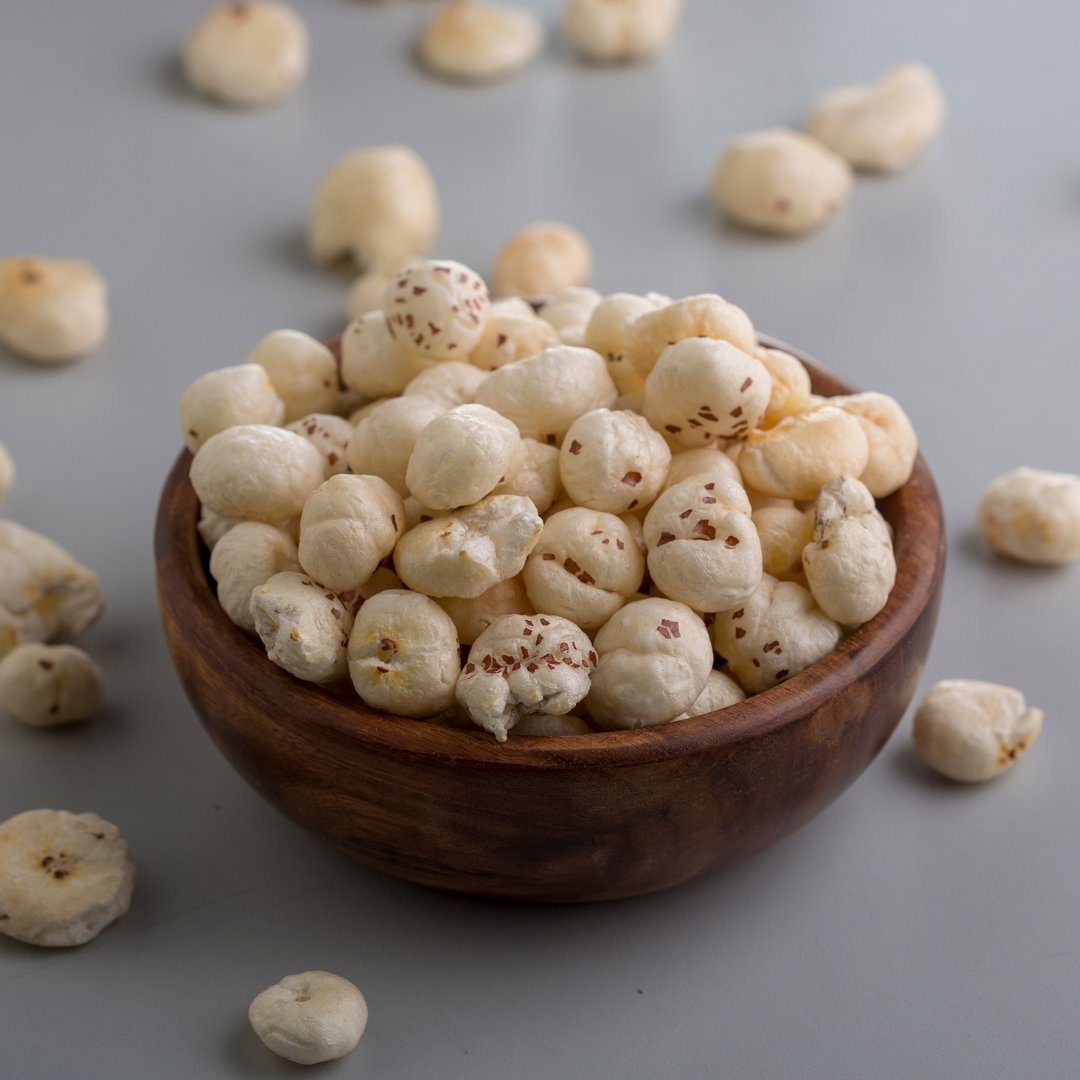 A bowl of fresh, nutrient-rich Lotus Seeds for healthy snacking.