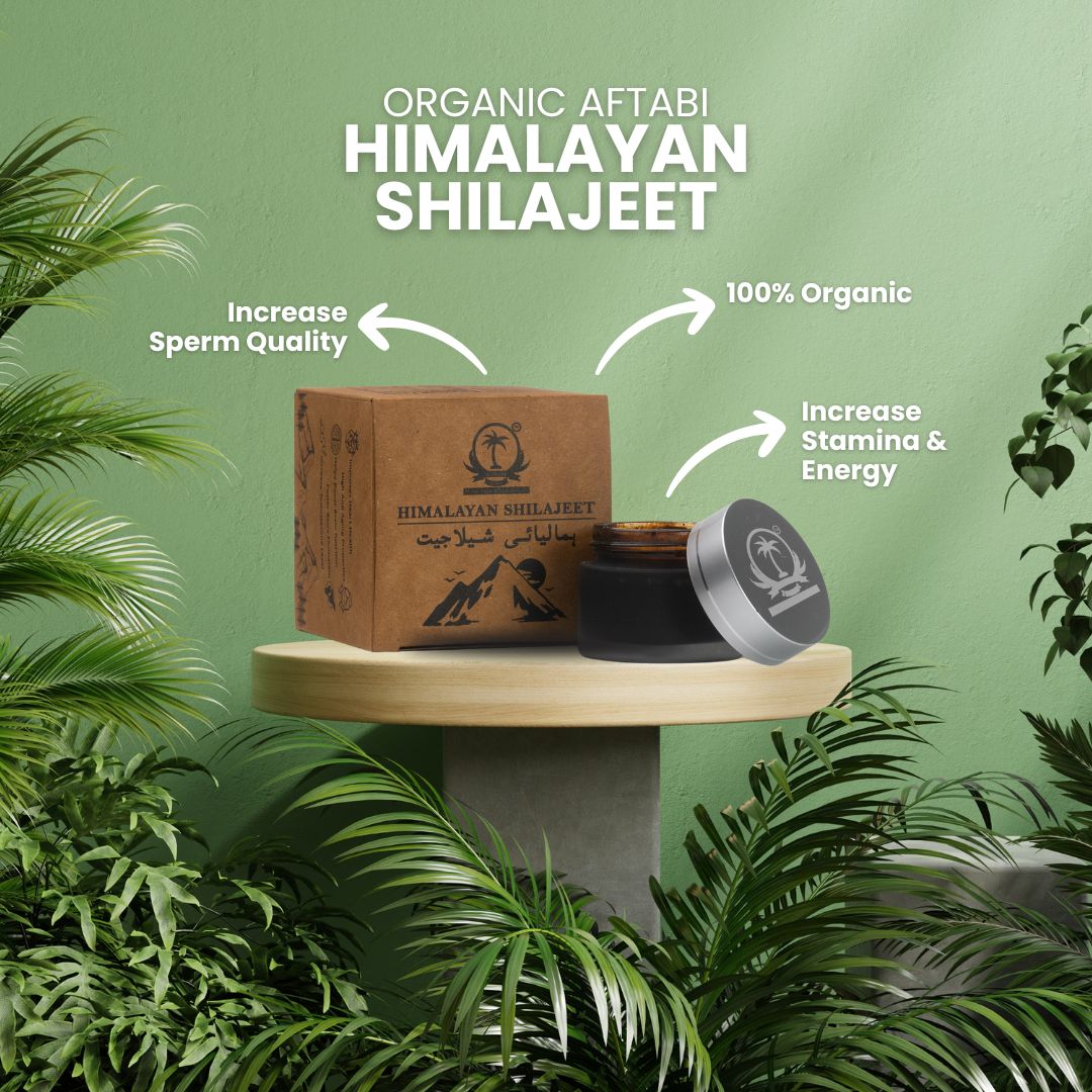 Pure Himalayan Shilajeet jar for vitality and energy.